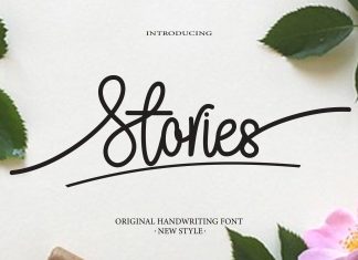 Stories Handwritten Font