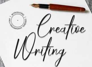 Creative Writing Script Font