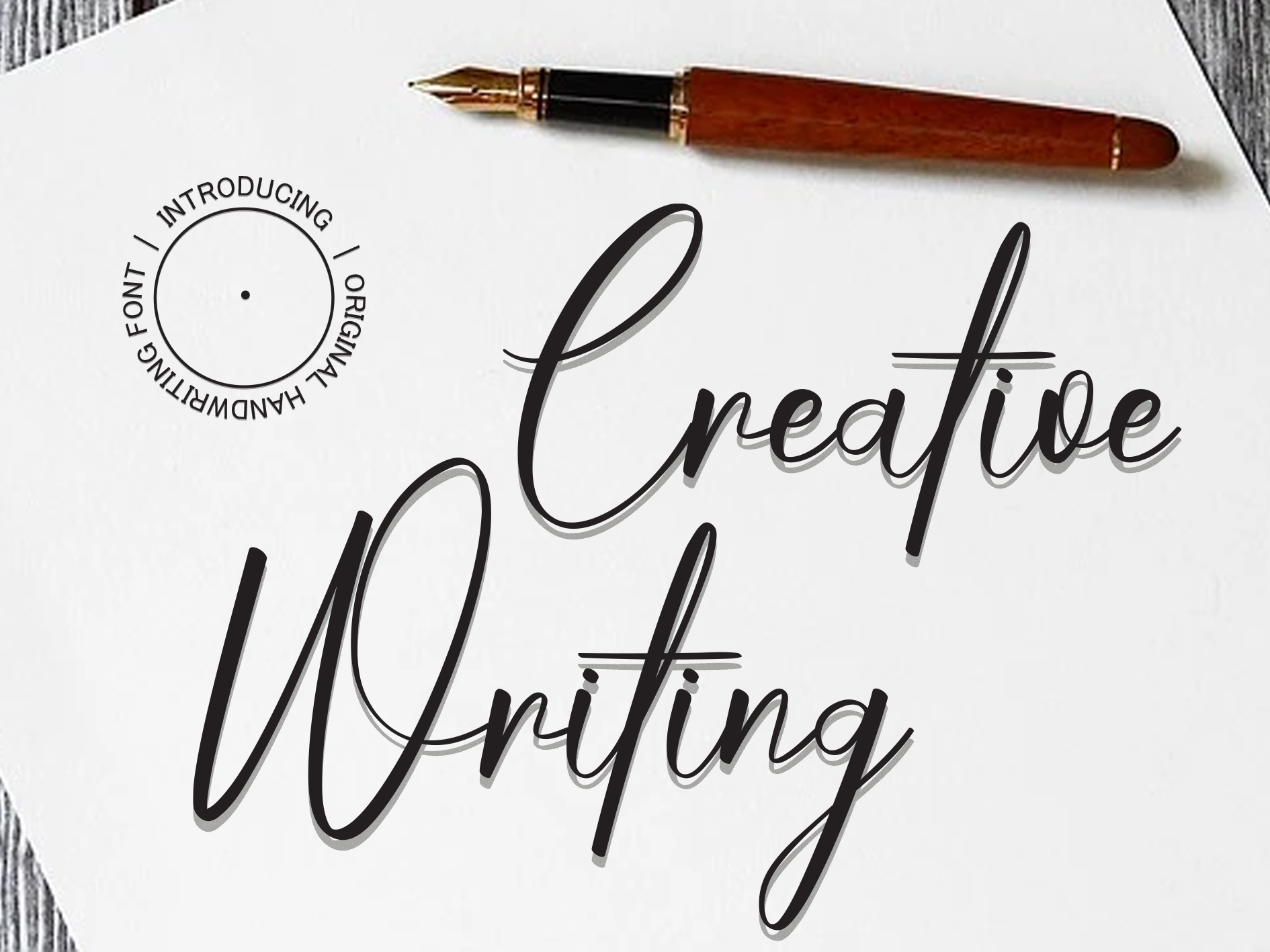 Creative Writing Script Font