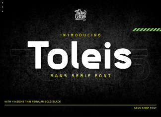 Toleis Sans Serif Font