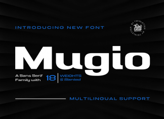 Mugio Sans Serif Font