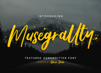Musegrallty Script Font