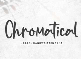 Chromatical Script Font