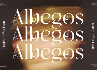 Albegos Serif Font
