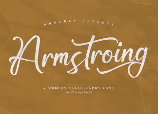 Armstroing Script Font