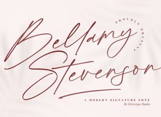 Bellamy Stevenson Script Font