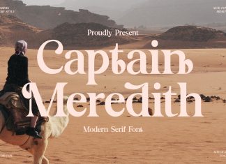 Captain Meredith Serif Font