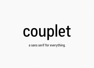 Couplet CF Sans Serif Font
