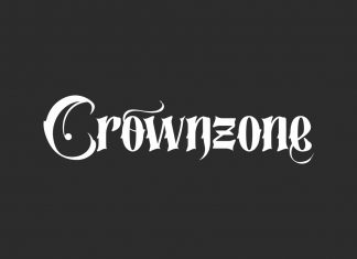 Crownzone Display Font
