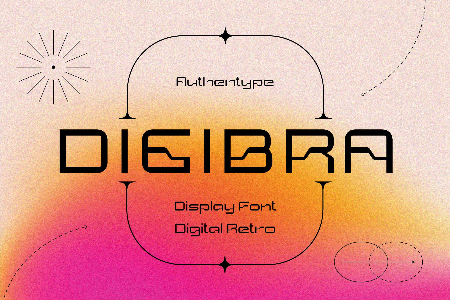 Digibra Display Font