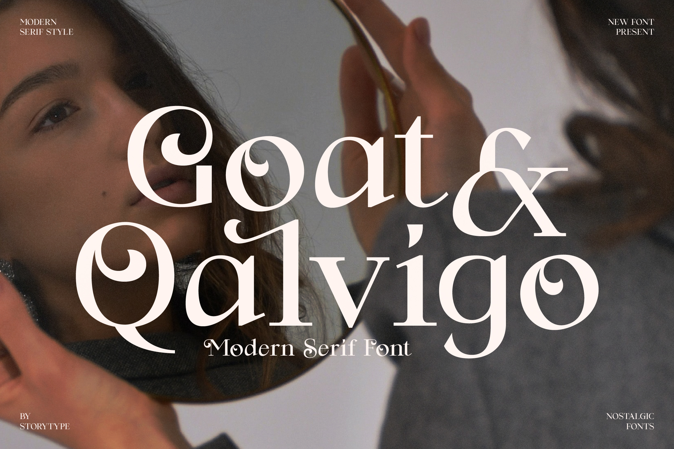 Goat _ Qalvigo Serif Font