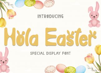 Hola Easter Display Font