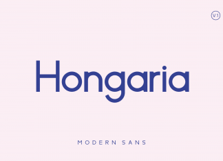 Hongaria Sans Serif Typeface