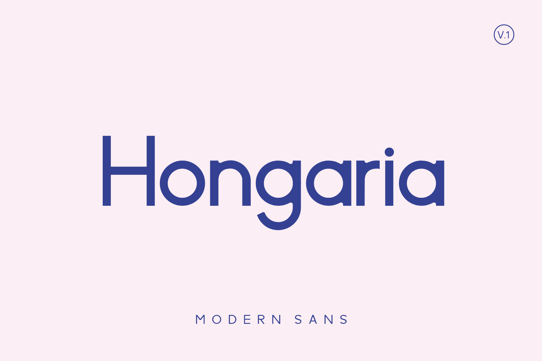 Hongaria Sans Serif Typeface