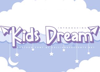 Kids Dream Display Font