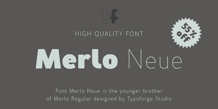 Merlod Font, Webfont & Desktop