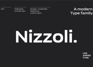 Nizzoli Sans Serif Font