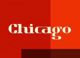 Chicago Retro Display Font