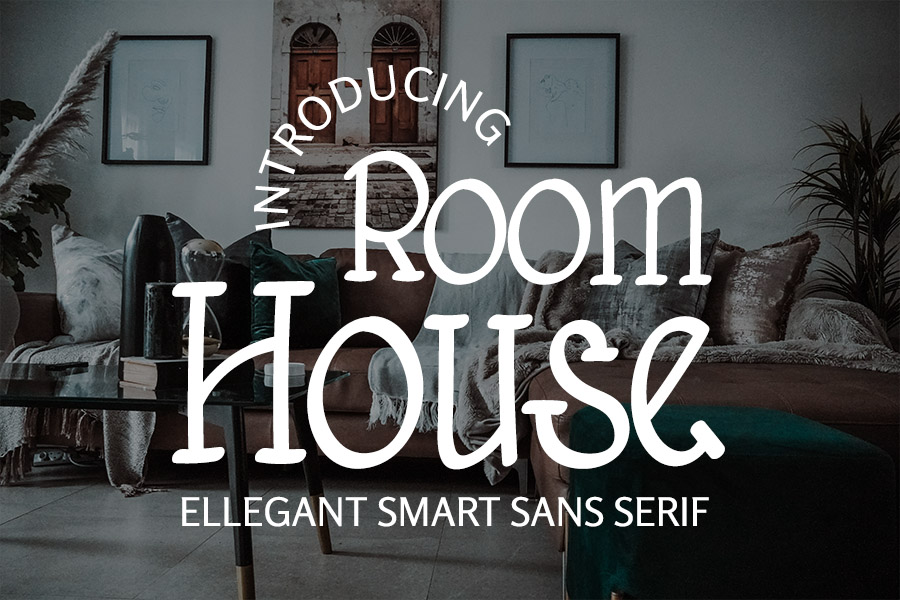 Room House Script Font