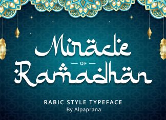 Miracle Ramadhan Display Font