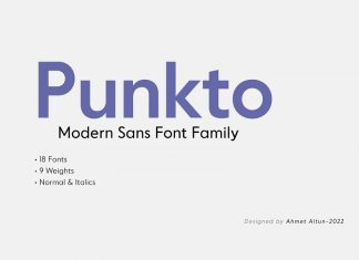 Punkto Sans Serif Font