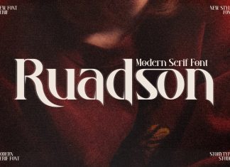 Ruadson Serif Font