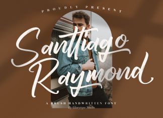 Santtiago Raymond Script Font