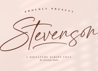 Stevenson Script Font