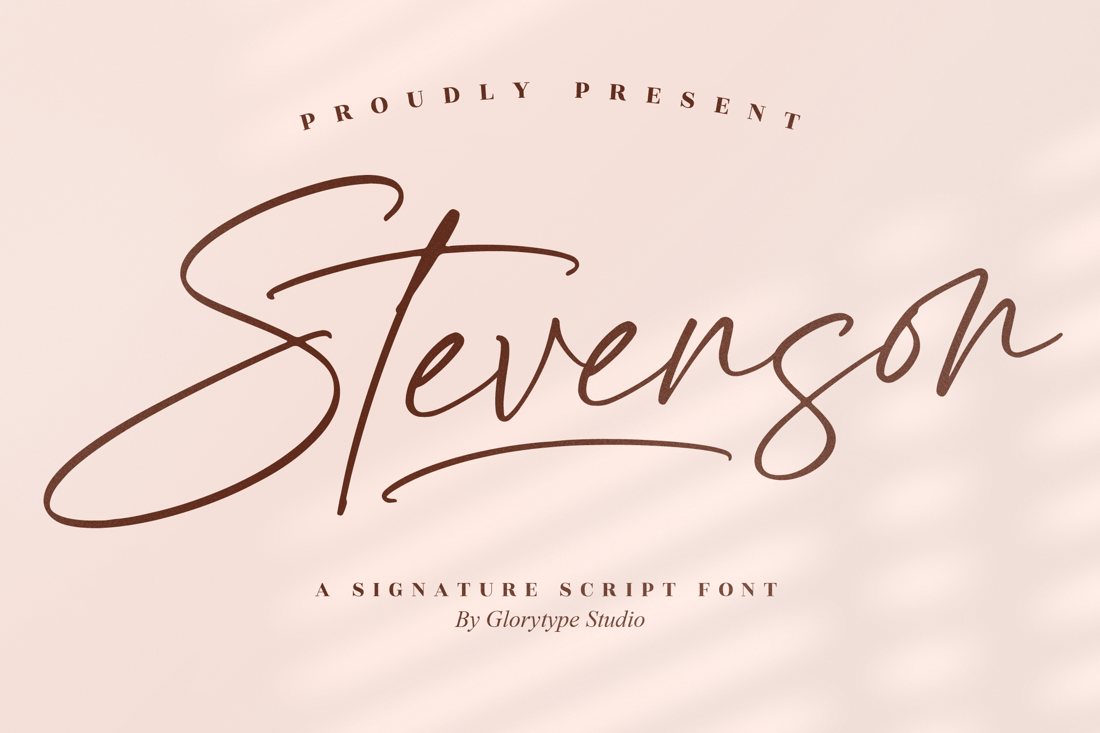 Stevenson Script Font