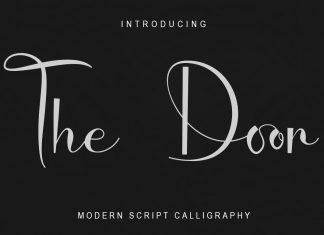 The Door Script Font