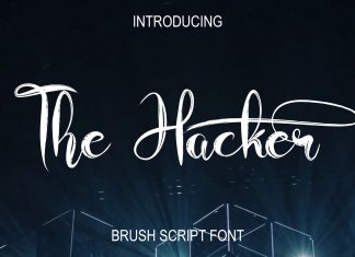 The Hacker Script Font