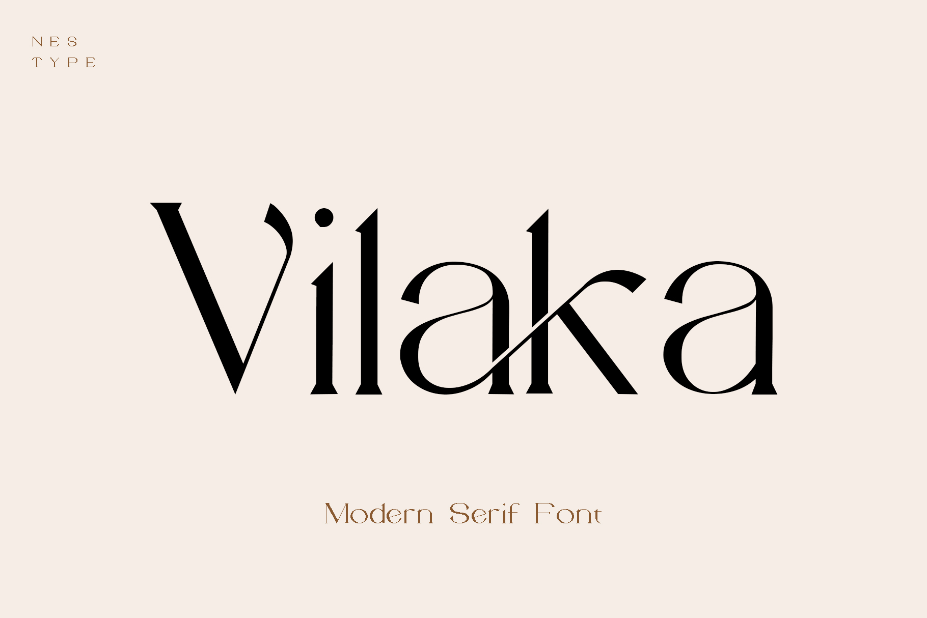 Vilaka Serif Typeface
