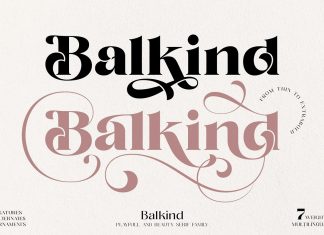 Balkind Serif Font