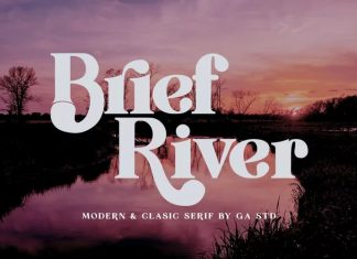 Brief River Serif Font