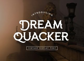 Dream Quacker Display Font