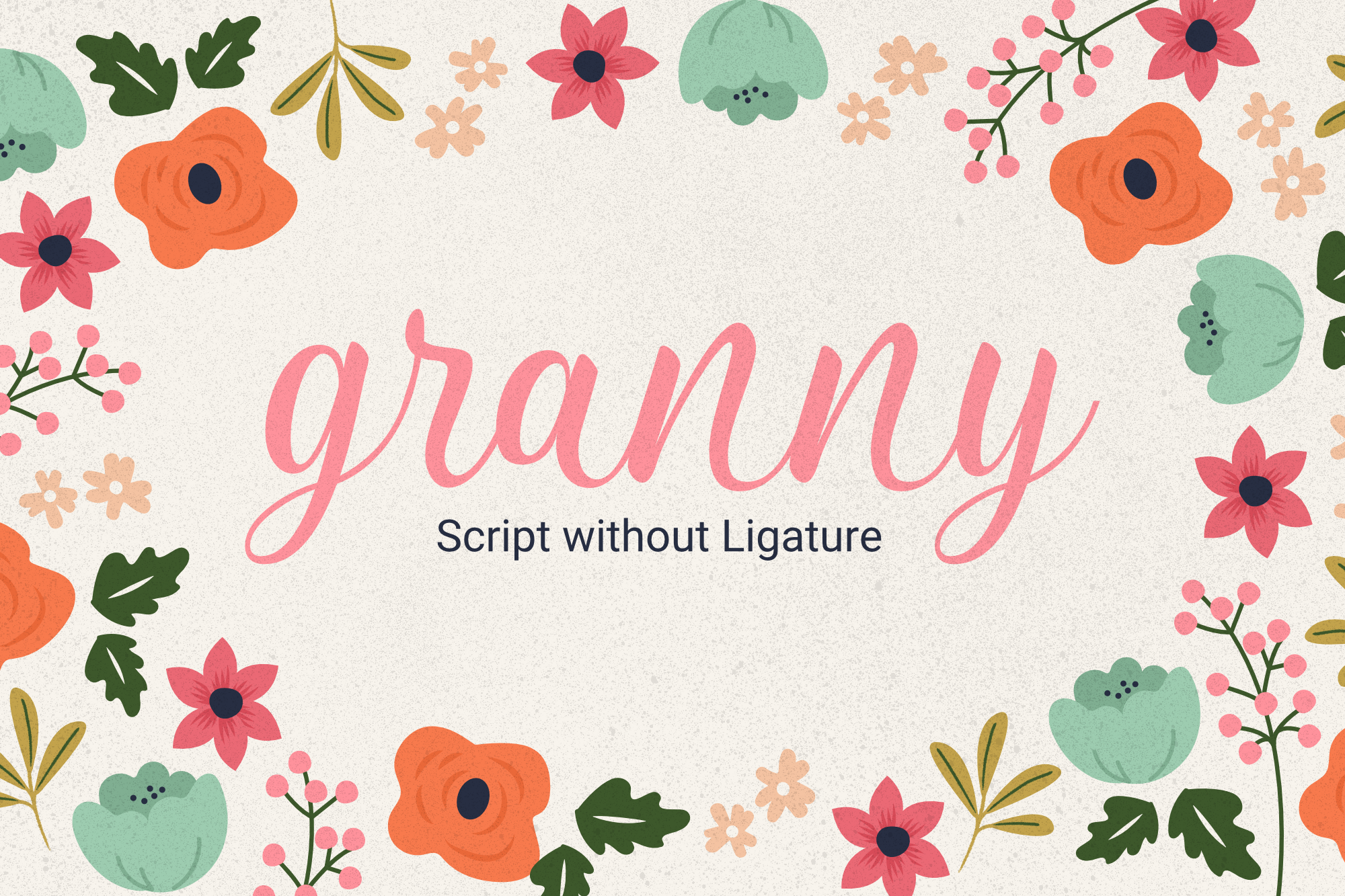 Granny Script Font