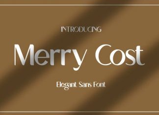 Merry Cost Sans Serif Font