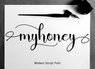 Myhoney Script Font