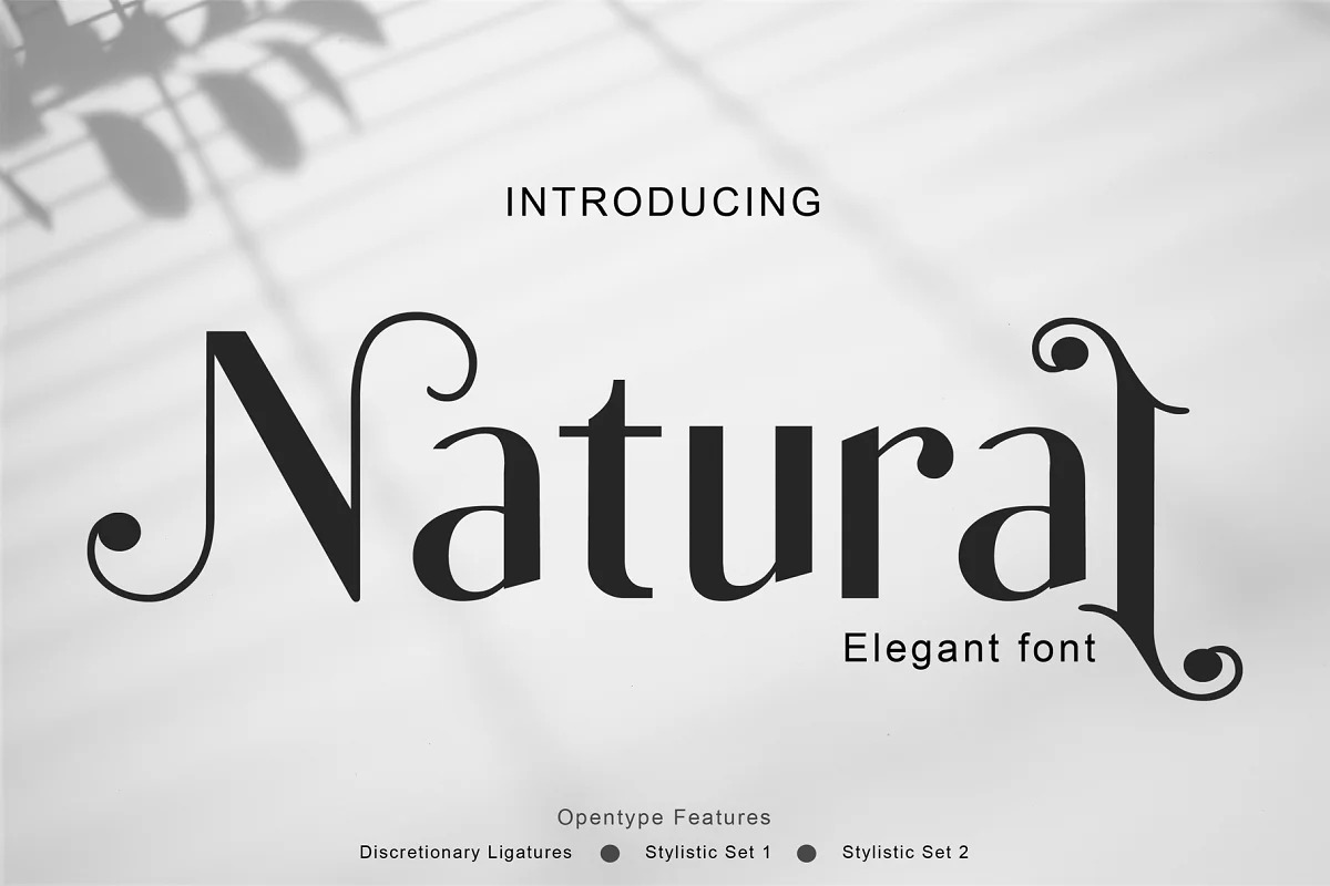 Nature Font
