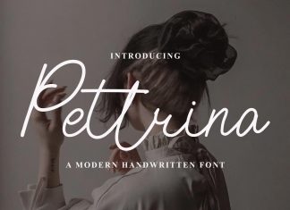 Pettrina Handwritten Font