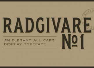 Radgivare No 1 Display Font