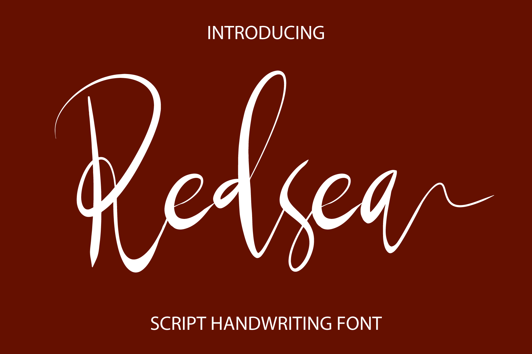 Redsea Script Font
