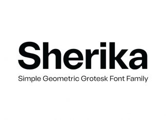 Sherika Sans Serif Font