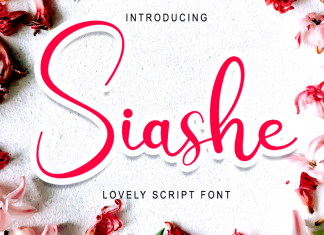 Siashe Script Font