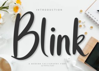 Blink Script Font