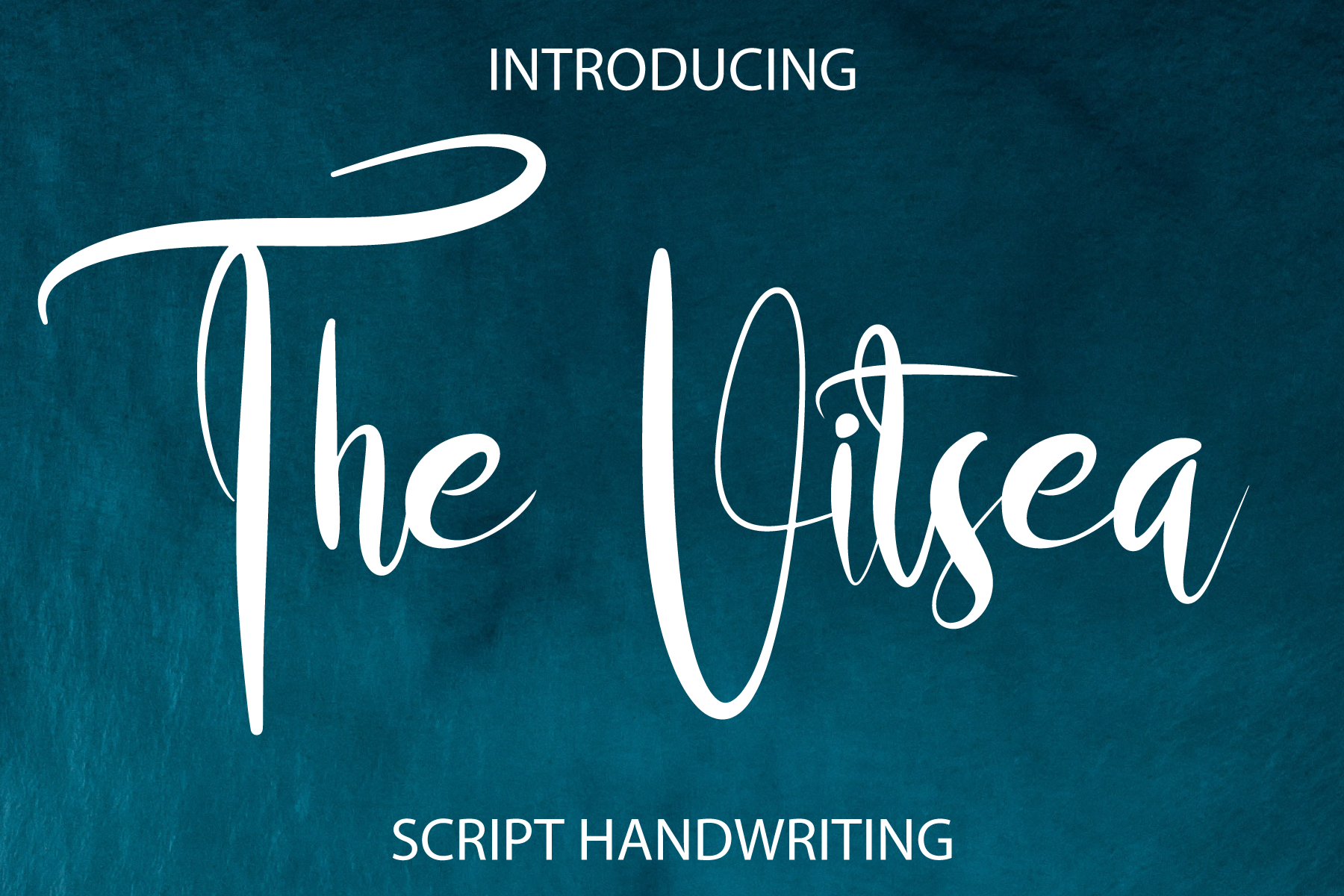 The vitsea Script Font