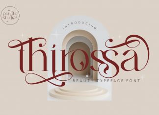 Thirossa Serif Font