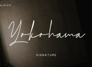 Yokohama Handwritten Font