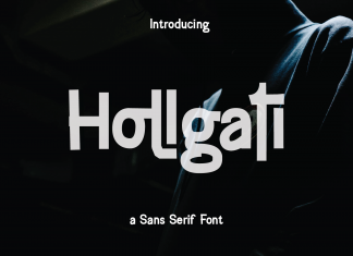 Hollgati Sans Serif Font