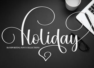 Holiday Calligraphy Typeface